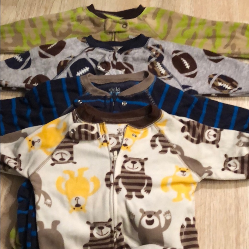 Child Of Mine One Piece Fleece Sleepwear